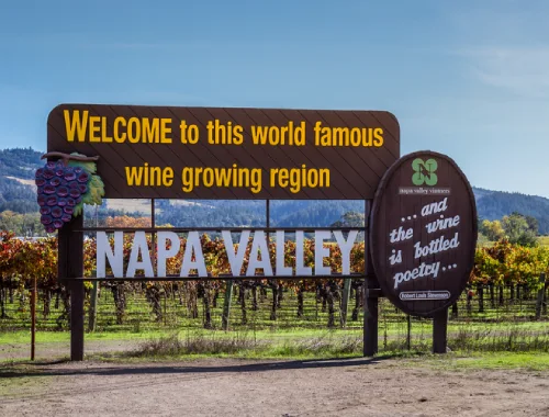 Private Napa Valley wine tour transportation